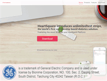 Tablet Screenshot of heartsquare.com